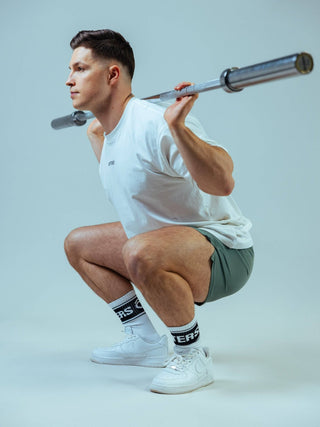 4-way stretch material and side slits give you maximum flexibility.