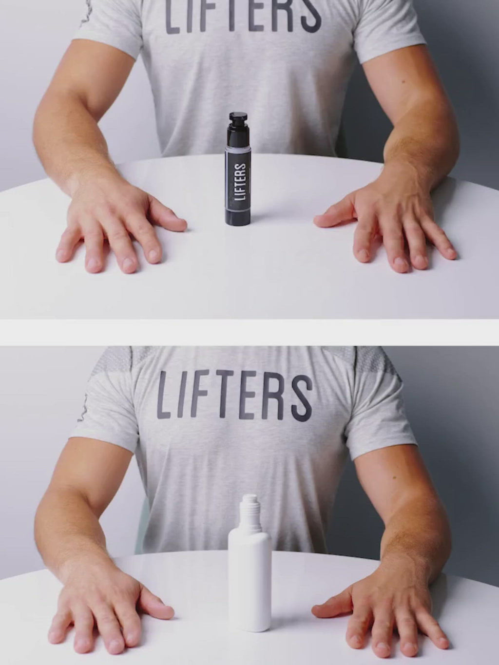 Clean Grip transparentes Liquid Chalk Vergleichsvideo von Clean Grip und normalem Liquid Chalk