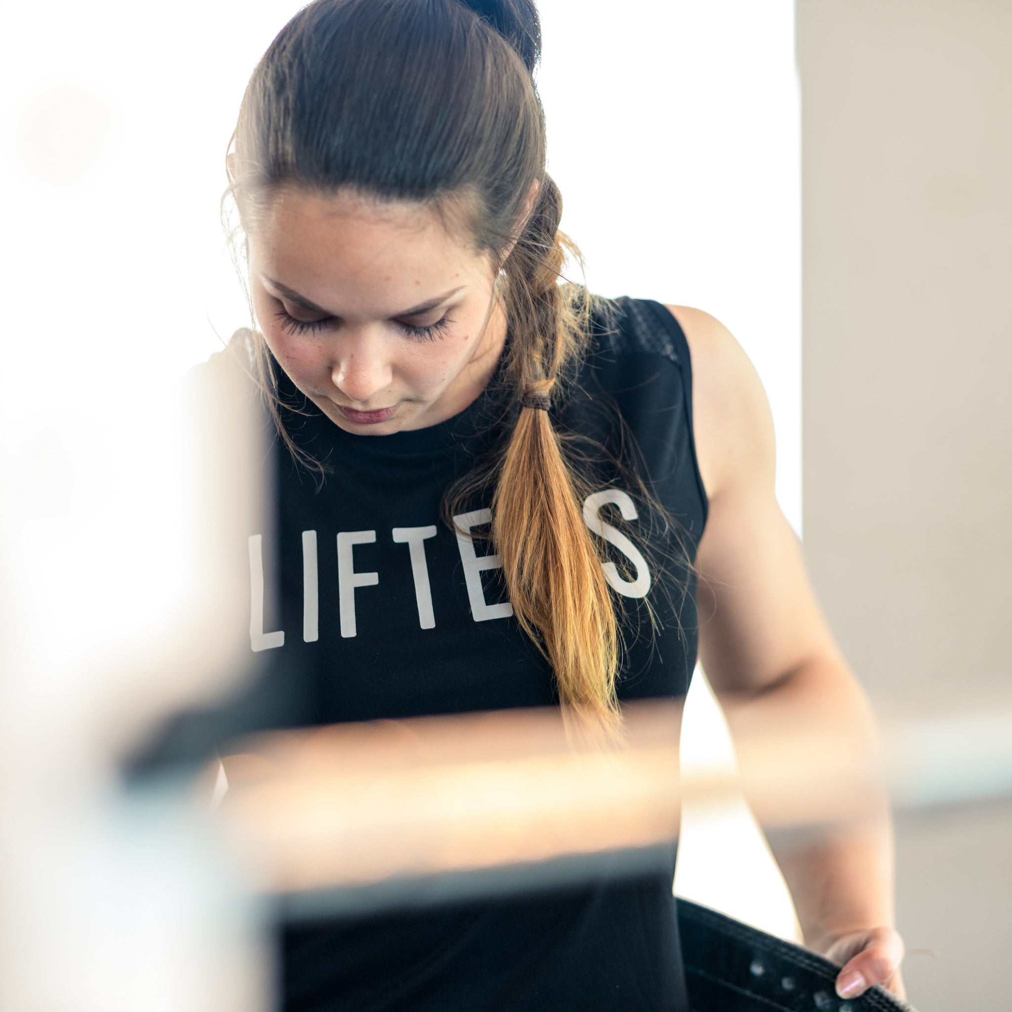 Lifters Workout Tops Grip Shirts für Frauen