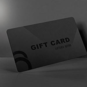 schwarze Geschenkkarte Gift Cards