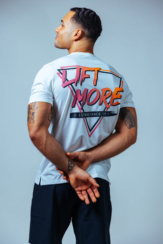 Lift More T-Shirt | Cali Off White