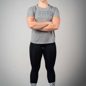 Lifters Original Grip T-Shirt Women Lifters Wear Grey XS 