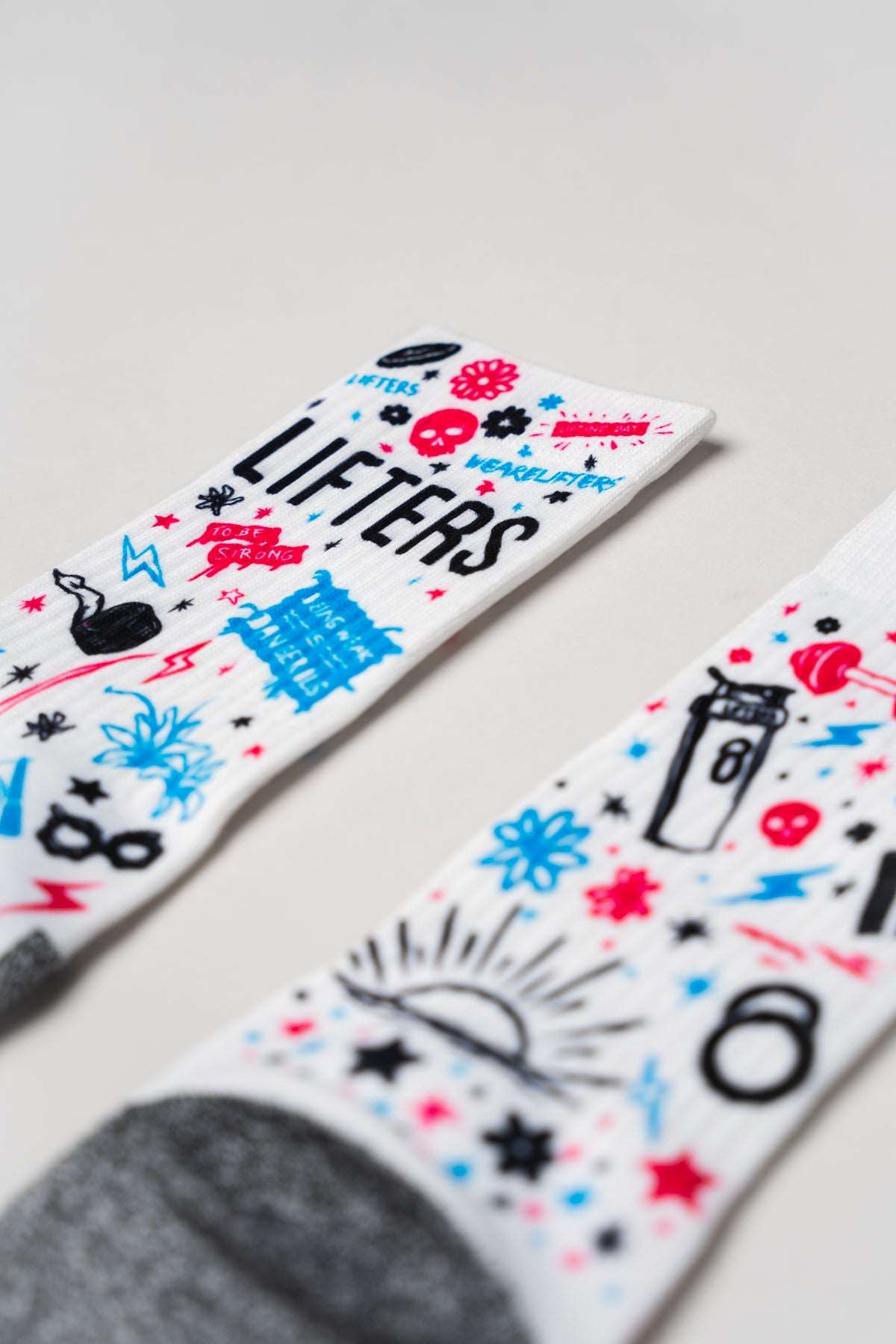 Lifters Hype Crew Socks - Lifters Wear