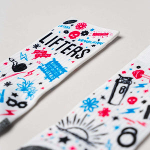 Lifters Hype Crew Socks - Lifters Wear