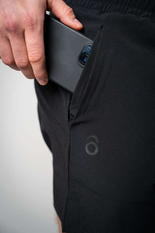 Deine versteckte Zipper-Tasche ist die ideale Handytasche oder für andere kleinere wichtige Gegenstände