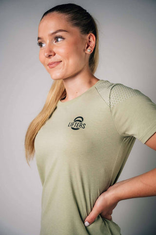 Lifters Grip Shirt Raw Edition - Sand Women Grip Shirt Lifters Wear 