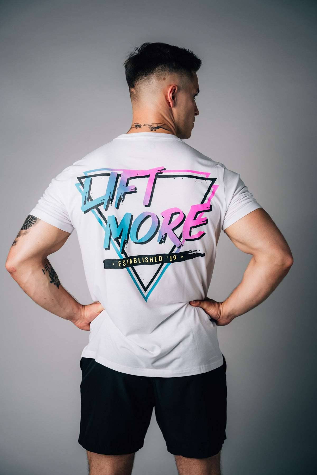 Lift More Shirt - Miami Edition T-Shirts & Oberteile Lifters Wear S White 