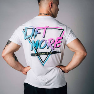 Lift More Shirt - Miami Edition T-Shirts & Oberteile Lifters Wear S White 