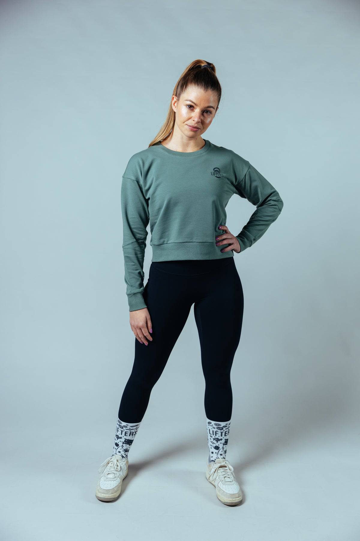 Street Oversize Crop Sweater - Lifters Wear