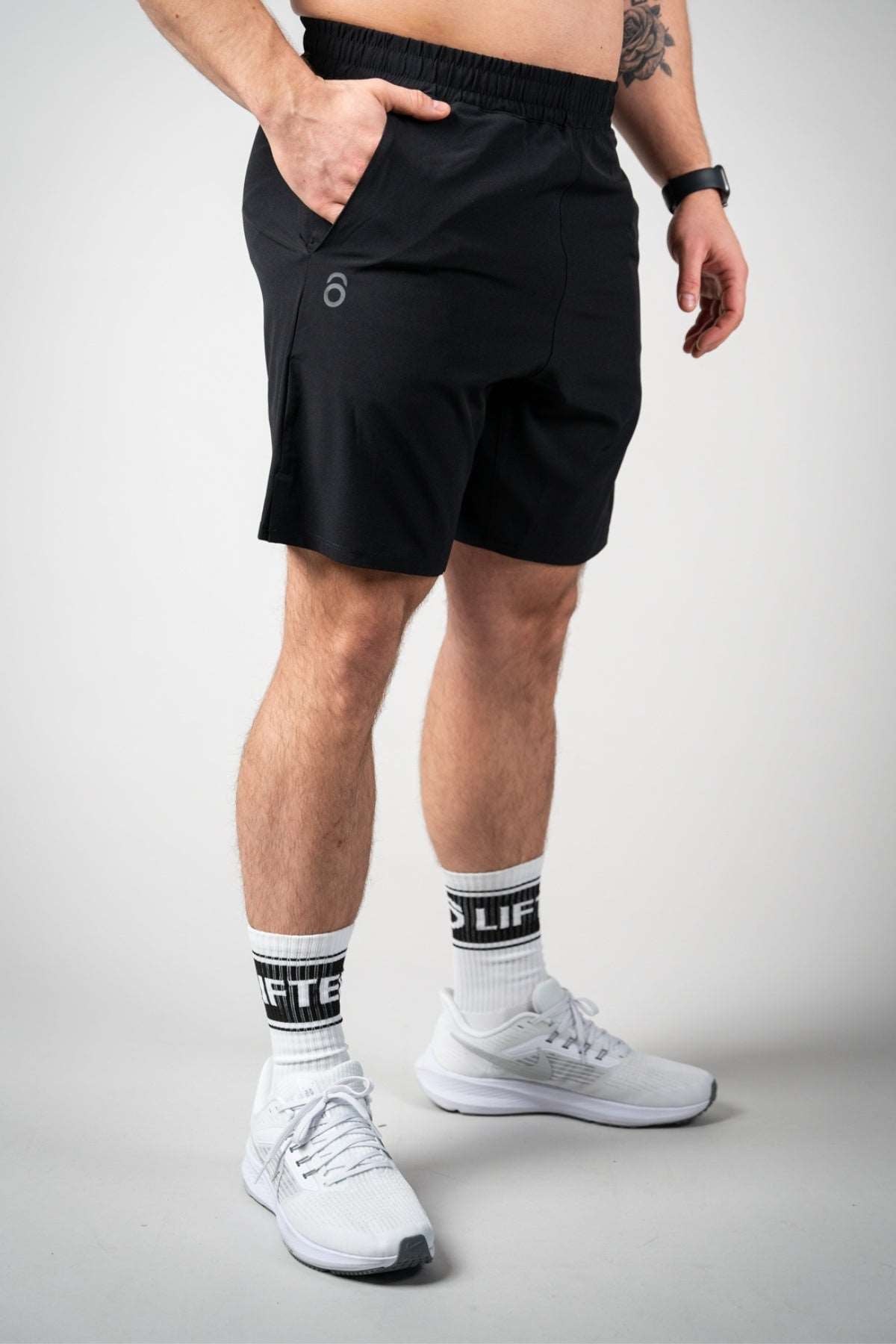 Lifters Raw Shorts - Long Cut Lifters Wear Black S 