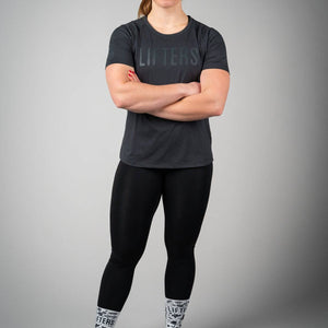 Lifters Original Grip T-Shirt Women Lifters Wear Anthracite XS 